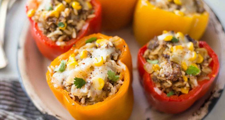 Cajun Style Stuffed Peppers