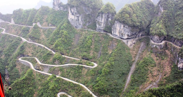 Tianmen Mountain and Climbing The Stairway To Heaven