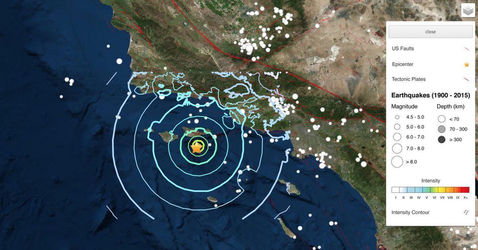 5.3 mag earthquake SoCal