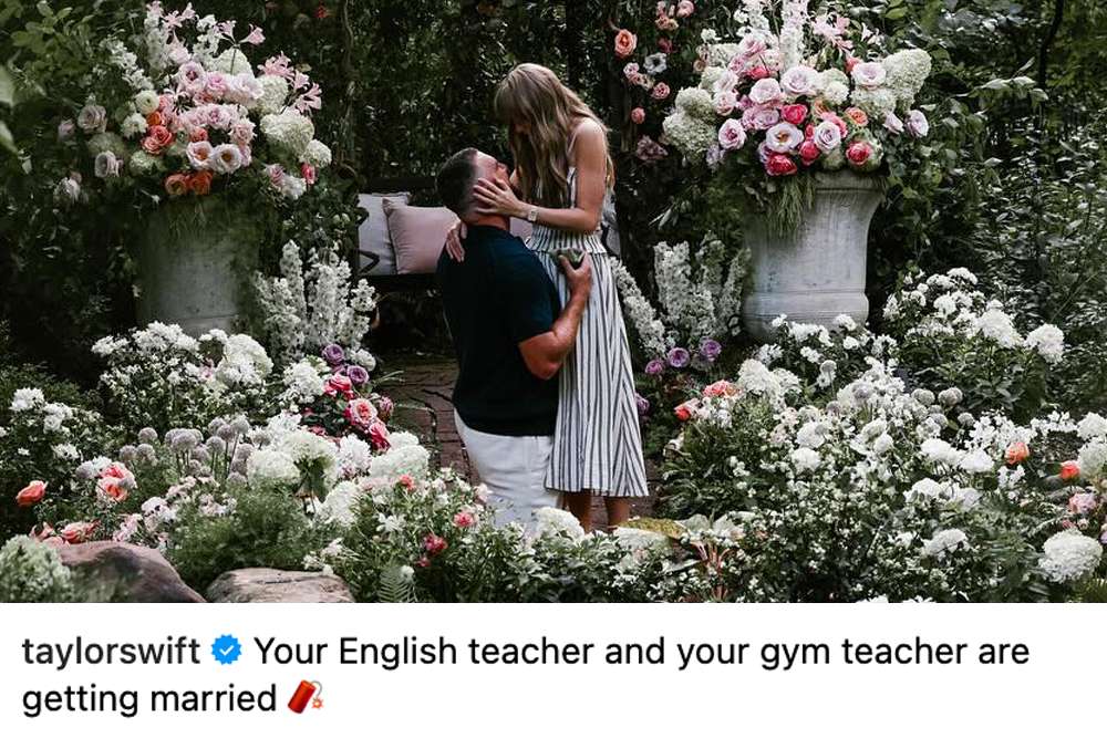 taylor swift and travis kelce engagement